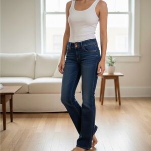 Hudson Jeans Dark Blue Flare Women's Jeans